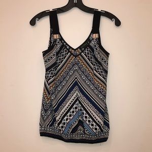 Colorful Sleeveless Top